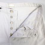 River Island  Womens US12 Luxe‎ Collection Jeans White Straight Leg Button Fly Photo 5