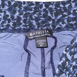 Athleta NWOT Avenue Printed Wide Leg Crop Pants Allure Navy Sz 6 Petite Pull On Photo 7