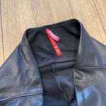 Spanx  Womens Faux Leather Leggings Size Medium Shaping Smooth Comfort Photo 5