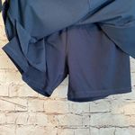 Orvis Travel Skort Skirt Shorts Shattered Navy Blue Comfort Womens Size Small Photo 3