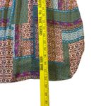 Rose + Olive Women M Sleeveless Patchwork Print Collared Button Up Shirt Blouse Pink Size M Photo 6