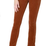 MOTHER DENIM CORDUROY MID RISE DAZZLER ANKLE FRAY HOPSCOTCH MONK'S ROBE 26 Brown Photo 0