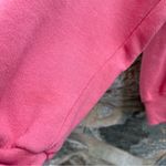 Vintage 80s Pink Patchwork Bunny Applique Sweatshirt Size M Photo 3