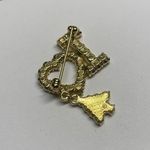 Avon Rhinestone Brooch Pin Christmas Holiday I Heart (Love) Christmas Tree Photo 7