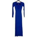 SKIMS NEW  Soft Lounge Long Sleeve Keyhole Maxi Dress Women’s Blue Size XS Photo 1