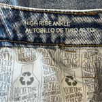 Wild Fable  Women’s Size 10 Jeans Zipper Detail High Rise Ankle Fray Hem Festival Photo 7