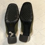 Aerosoles   Green Slip on Leather/Suede Mule Shoes (Size 6.5M) Photo 2