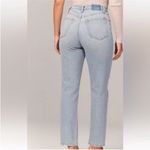 Abercrombie & Fitch Abercrombie Ultra High Rise Ankle Straight Jean Photo 1