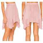 Free People Pink Asymmetrical Skirt and Tube Top Set Photo 6