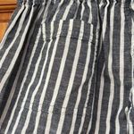 Just living  Blue and White Striped Shorts Size Large Photo 5