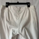 Ralph Lauren CHAPS RALPH‎ LAUREN SIZE 12 WOMEN'S  WHITE CAPRI  STRETCH MID  RISE Photo 4