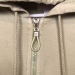 Liz Claiborne Women’s Athletic Athleisure Sporty Green Hooded Zip-Up Jacket Photo 2