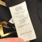 Moschino Boutique Gold Metallic 3/4 Sleeve Shift Dress Photo 9