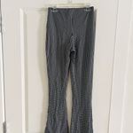 Urban Outfitters NWT  navy gingham flare pants size XS Photo 2