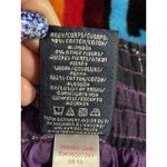 PINK - Victoria's Secret  Mini Skirt Plaid Purple/Black Size Large Logo Lined Pocket Photo 7