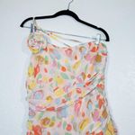 For Love & Lemons NWT Pink Floral Desmond Midi Dress Size Small Photo 3