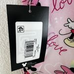 Disney Mickey Minnie Mouse Love Surrounds Pink V Neck Scrub Top Photo 7