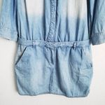 Anthropologie Etienne Marcel Washed Denim Long Sleeve Dress Photo 2