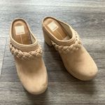 Dolce Vita women’s Casual Boho Wood Clogs Mules Size 10M Tan Photo 1