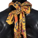 Free People  Floral Under Wraps Gold Tropical Bodysuit Sleeveless Mesh Women’s S Photo 8