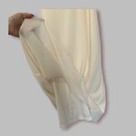 Marcelle silk and polyester cream colored dress White Photo 2