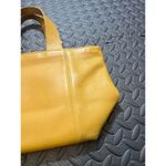 Coach Vintage  SOHO Waverly Buckle Bag Leather 4133 Yellow Chamois Hand Bag Photo 2