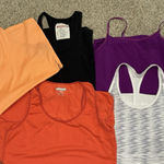 Lot Five Women’s Large Tank Tops L Workout Exercise Shirt Photo 0