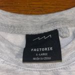 Factorie Embroidered Crewneck Sweatshirt Photo 1
