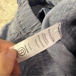 Athleta  Cabo Tide Linen Jogger Pants Blue Size 2 Petite Chambray Photo 5