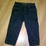 European Culture Euro tummy control blue capri Jeans Size 4 Photo 0