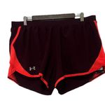 Under Armour Gym Shorts Run HeatGear Loose Lined Athletic Womens Size XLarge Photo 0