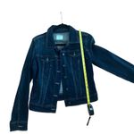 Old Navy Women's Dark Wash Blue Denim Jacket Classic Button Front Size Small Photo 4
