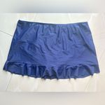 Swim skort skirt/skort navy with ruffle pool, swimming, summer Blue Size undefined Photo 11
