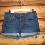joe's jeans  Raw Edge Rolled Cuffed Jean Shorts Photo 3