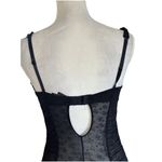 Victorias Secret Sexy Little Thing Babydoll Lingerie White Bow Ruffle Garter 36D Black Size undefined Photo 3