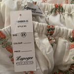 Lapogee off shoulder bell sleeve floral mini tunic dress Photo 8