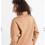 Madewell Maxwell Ribbed Funnel neck Sweatshirt  Photo 1
