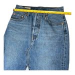 Levi's LEVI’S WOMEN DECONSTRUCTED MIDI SKIRT  Blue Denim size 26 US Equivalent: Small Photo 5