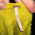 Free People  smocked shoulders flowy knit boho M top Photo 2