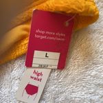 Xhilaration NWT Xhileration high waist bikini bottom.  Size Large. Gold. Photo 4