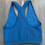 Free People NWOT Movement Blue Free Throw Crop Tank size Medium Photo 6