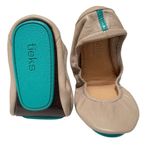 Tieks by Gavrieli Foldable Ballet Flats In Feather Grey women’s 7 box dust bag Photo 1