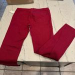 Fire Los Angeles  Dark Red Skinny Jeans Photo 8