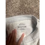 Athleta  sculptek skinny jeans frayed hems mid rise biscayne light wash size 6 Photo 6