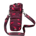 Lug Huggie SE Bottle Holder Cat Kitten Insulated Bag Purple Pink Crossbody Photo 0