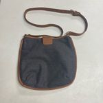 Talbots ‎ Women’s Crossbody Size 11.5X10.5 Gray & Brown Photo 6