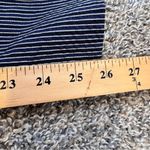 Akris Punto  Blue Striped Ankle Straight Leg Trouser Dress Pants Womens 8 Preppy Photo 7