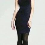 Alice + Olivia  Ruched Shimmery Black Dress Size 0 Photo 0