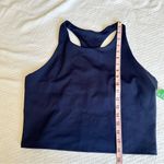  GapFit High-Neck Brami XL Navy Blue NEW Photo 5