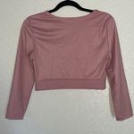 Victoria's Secret Victoria’s Secret Sport Long Sleeve Logo Crop NWT Medium Photo 5